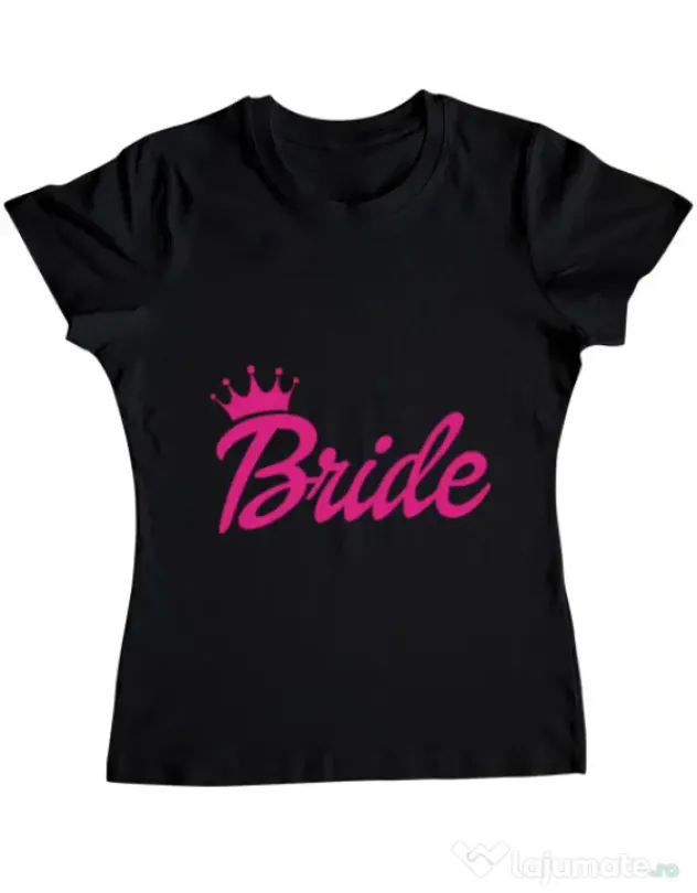 Tricou Mireasa ADLER Barbie Bride Negru