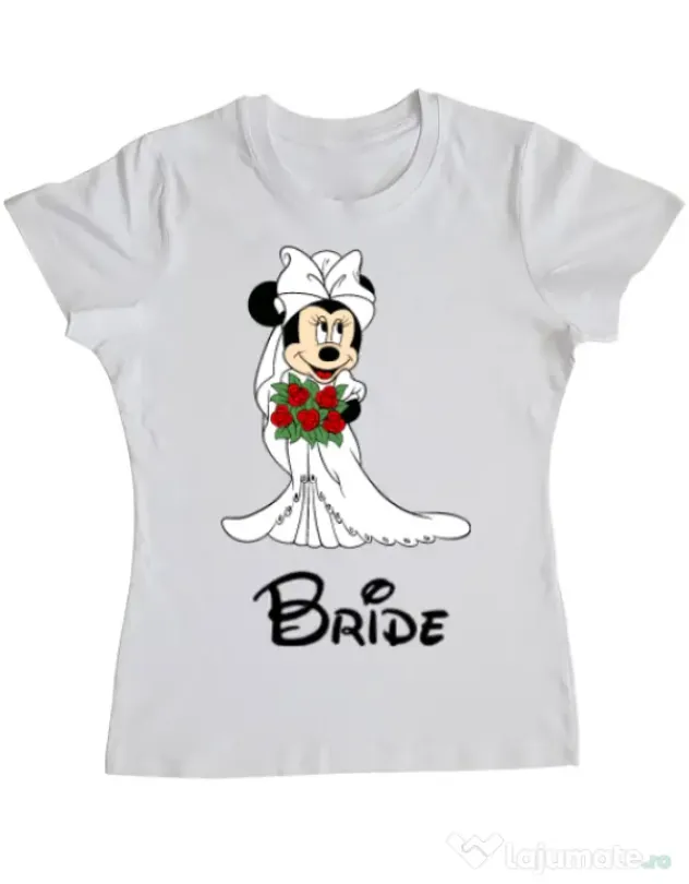 Tricou Mireasa ADLER Bride Minnie Alb