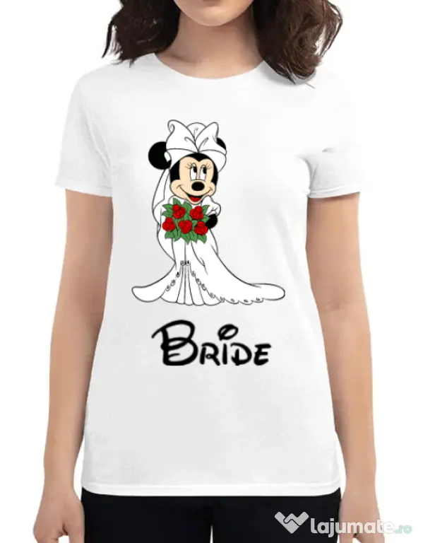 Tricou Mireasa ADLER Bride Minnie Alb