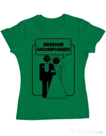 Tricou Mireasa ADLER Mission Accomplished Verde mediu