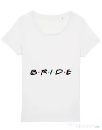 Tricou Mireasa STANLEY STELLA Bride friends Alb