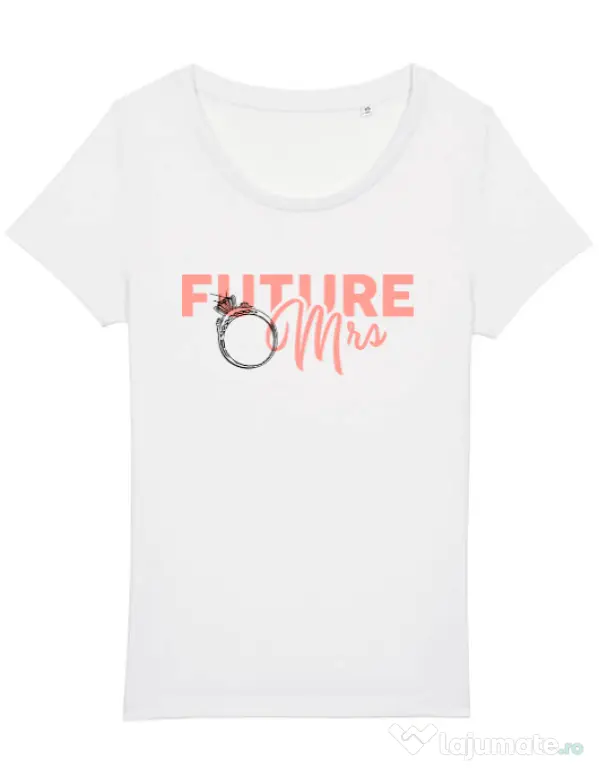 Tricou Mireasa STANLEY STELLA Future Mrs Alb
