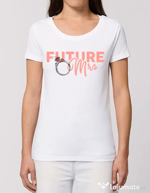 Tricou Mireasa STANLEY STELLA Future Mrs Alb