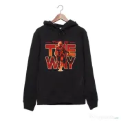 Hanorac personalizat negru unisex This is the way 