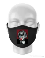 Masca personalizata reutilizabila Albert Kisstein Negru