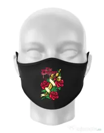 Masca personalizata reutilizabila The dagger Negru