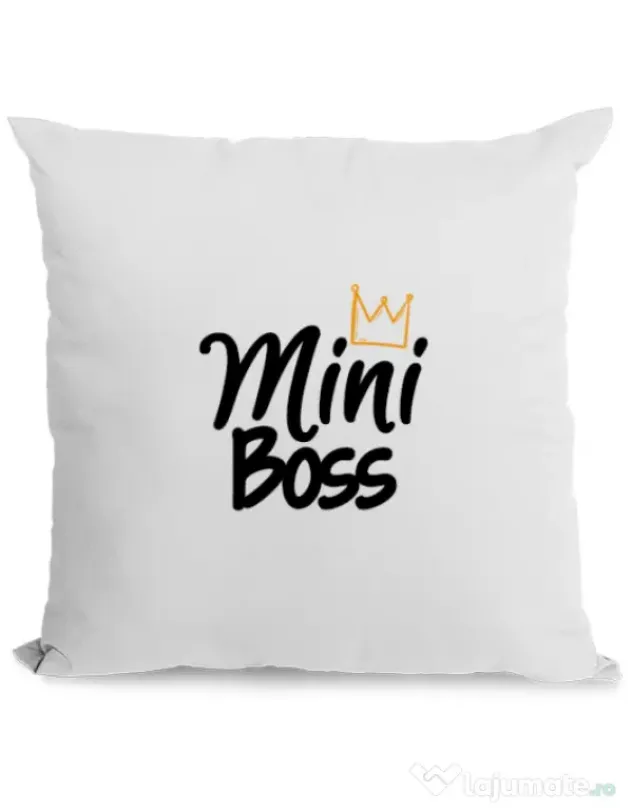 Perna personalizata Mini boss Alb