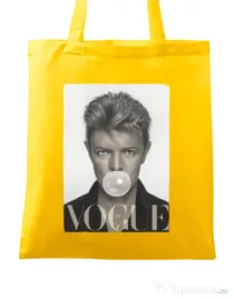 Sacosa din panza Bowie Galben