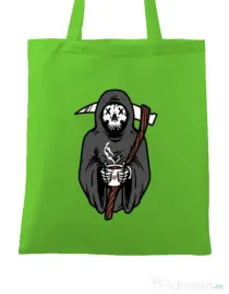 Sacosa din panza Coffee Reaper Verde mar