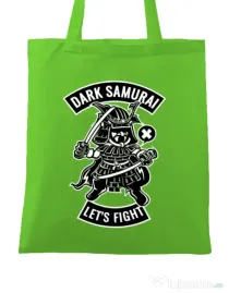 Sacosa din panza Dark samurai Verde mar
