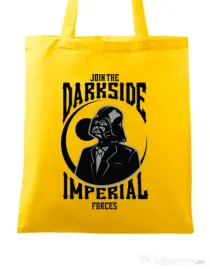 Sacosa din panza Darkside Galben