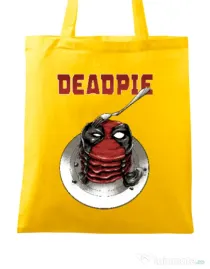 Sacosa din panza Deadpie Galben