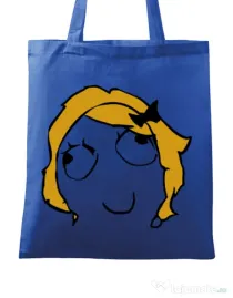Sacosa din panza Derpina Albastru regal