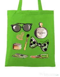 Sacosa din panza Every girl Verde mar