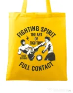 Sacosa din panza Kick boxing Galben