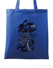 Sacosa din panza Lowrider Albastru regal