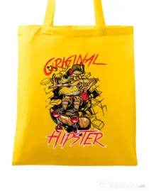 Sacosa din panza Original hipster Galben