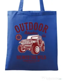 Sacosa din panza Outdoor Adventure Albastru regal