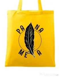Sacosa din panza Pana mea Galben