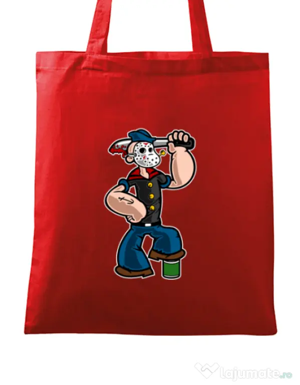 Sacosa din panza Sailor Mass Murderer Rosu