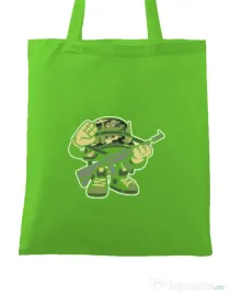 Sacosa din panza Soldier Verde mar