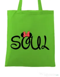 Sacosa din panza Soul Verde mar
