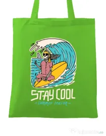 Sacosa din panza stay cool Verde mar