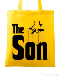 Sacosa din panza The Son Galben