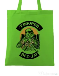 Sacosa din panza Trooper Dee Jay Verde mar