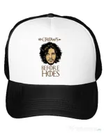 Sapca personalizata Crows Before Hoes Alb