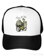 Sapca personalizata Enjoy the ride Alb