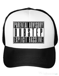 Sapca personalizata Explicit bassline Alb