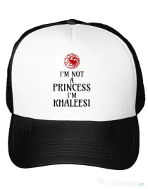 Sapca personalizata I'm Khaleesi Alb