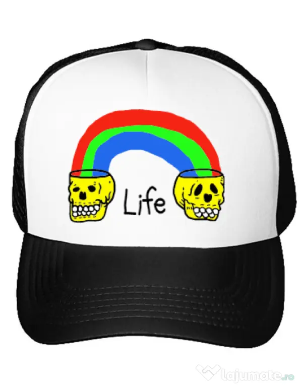 Sapca personalizata Life Alb