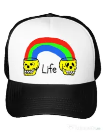 Sapca personalizata Life Alb