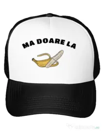 Sapca personalizata Ma doare Alb