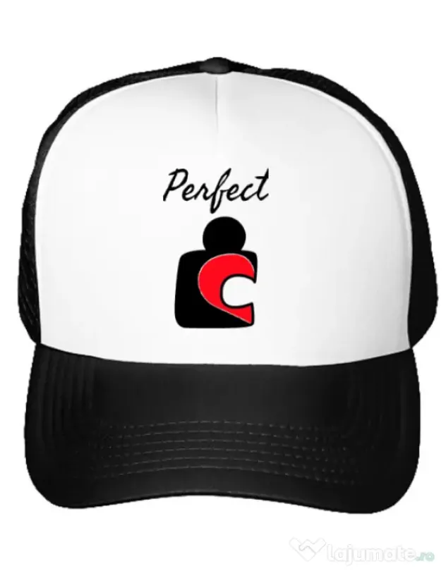 Sapca personalizata Perfect match 1 Alb