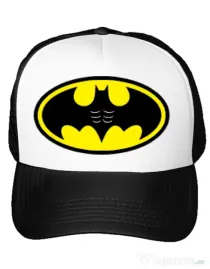 Sapca personalizata Six pack Batman Alb