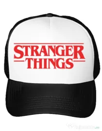 Sapca personalizata Stranger things Alb