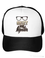Sapca personalizata Suflet de hipster Alb