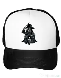 Sapca personalizata Vendetta Biker Alb