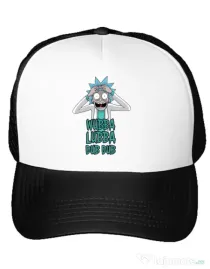 Sapca personalizata Wubba Lubba Dub Dub Alb