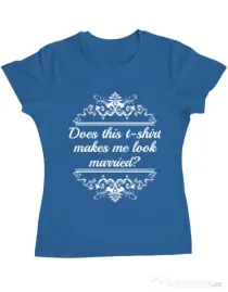 Tricou Mireasa ADLER Marriage Albastru azuriu