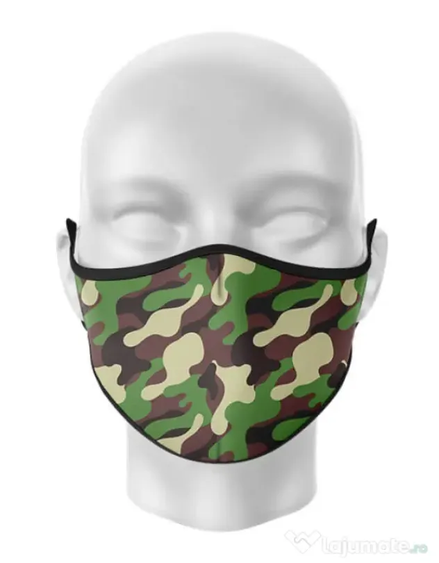 Masca de gura personalizata Camouflage