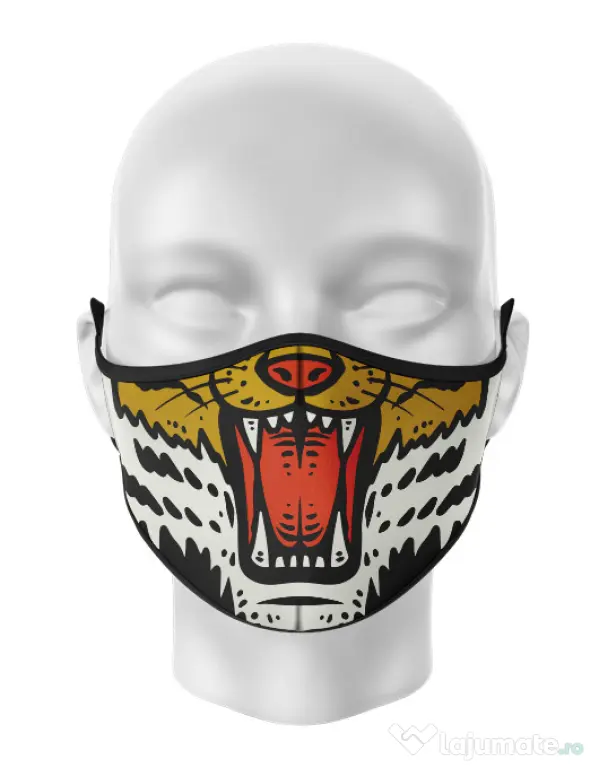 Masca de gura personalizata Tiger mouth