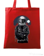 Sacosa din panza Astronaut rebel Rosu