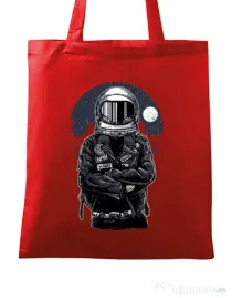 Sacosa din panza Astronaut rebel Rosu