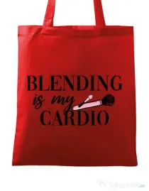 Sacosa din panza Blending Rosu