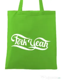 Sacosa din panza Folk yeah Verde mar