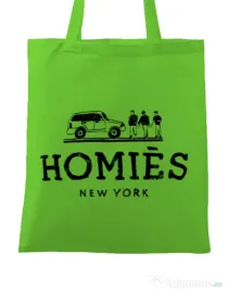 Sacosa din panza Homies Verde mar